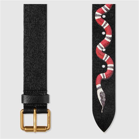 red gucci belt snake|Gucci snake belt men's.